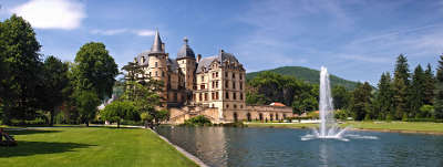 Chateau de vizille le parc et le canal route napoleon guide du tourisme isere