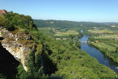 Domme panorama sur la vallee de la dordogne les routes touristiques de dordogne guide touristique de nouvelle aquitaine