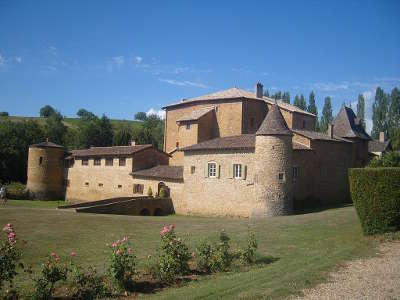 Lacenas route des vins du beaujolais rhone