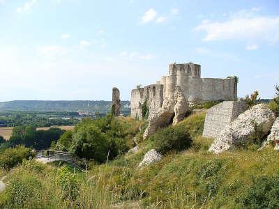 Les andelys chateau gaillard routes touristiques d e l eure guide touristique de la haute normandie
