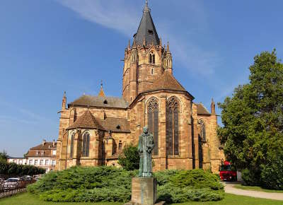 Abbatiale saint pierre et saint paul de wissembourg route romane d alsace guide du tourisme