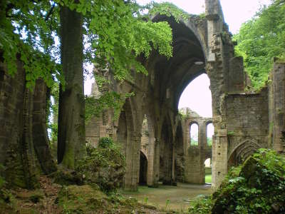 Abbaye cistercienne de trois fontaines routes touristiques dans la haute marne guide du tourisme grand est