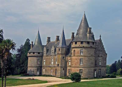 Antrain le chateau de bonnefontaine route touristique de l ille et vilaine guide du tourisme de bretagne