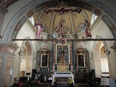 Aussois eglise notre dame de l assomption routes touristiques de la savoie guide du tourisme de rhone alpes