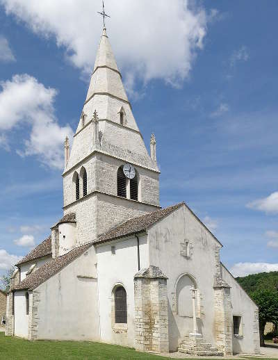 Auxey duresses eglise saint martin routes touristiques en cote d or guide du tourisme en bourgogne