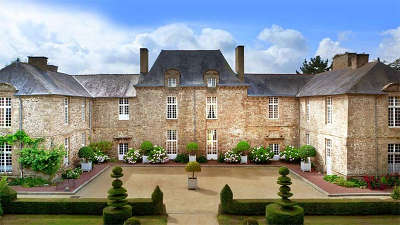 Bazouges la perouse le chateau de la ballue petite cite de caractere routes touristiques dans l ille et vilaine guide du tourisme en bretagne