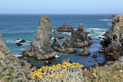 Belle ile en mer aiguilles de port coton routes touristiques dans le morbihan guide du tourisme en bretagne