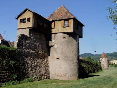 Bergheim remparts route touristique du haut rhin guide du tourisme d alsace