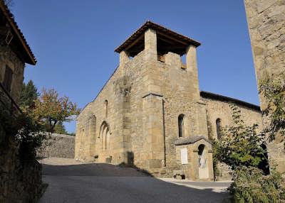 Boucieu le roi village de caractere eglise saint jean l evangeliste routes touristiques de l ardeche guide du tourisme rhone alpes