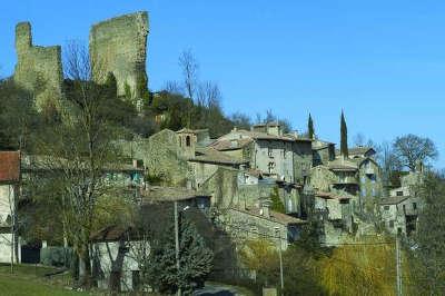 Bourdeau village perche routes touristiques de la drome guide touristique de rhone alpes