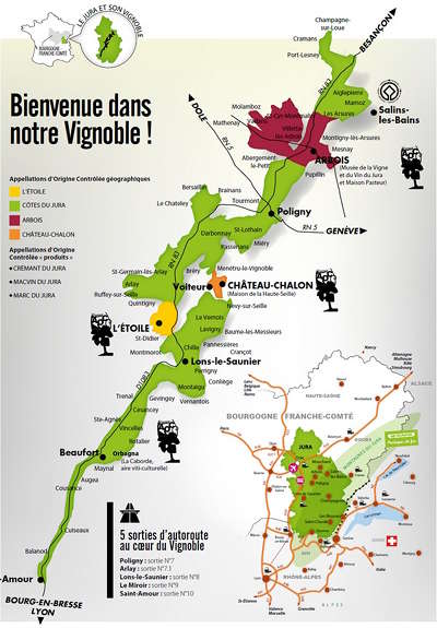 Carte des vins du jura