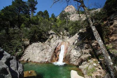 Cascades de purcaraccia routes touristiques en corse du sud guide du tourisme de la corse