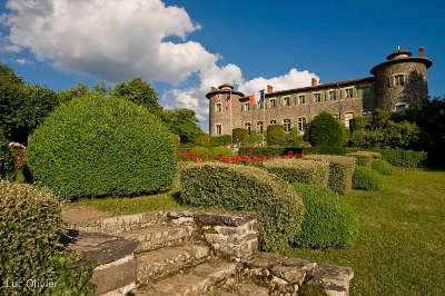 Chateaux de chavaniac jardins remarquables routes touristiques de haute loire guide touristique auvergne