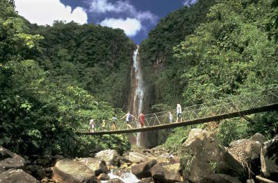 Chutes du carbet guadeloupe troisieme les route touristique d outre mer guide du tourisme de guadeloupe