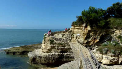 Cote de beaute la plage des nonnes a meschers les routes touristique de charente maritime guide du tourisme poitou charente