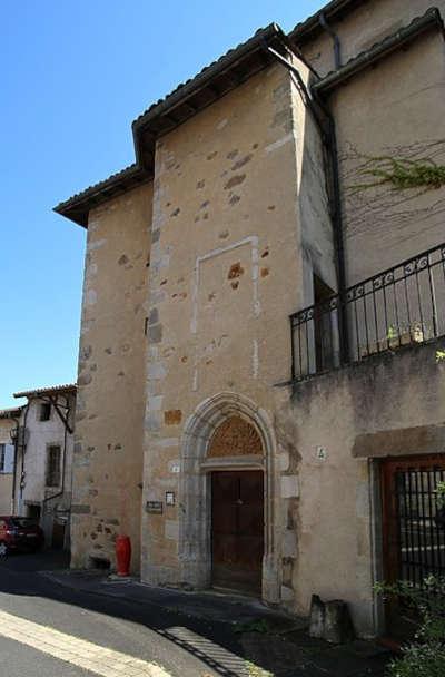 Courpiere ancien prieure des benedictines routes touristiques du puy de dome guide touristique de l auvergne