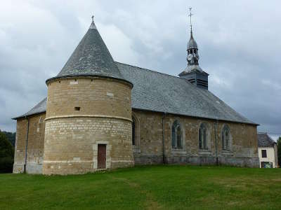 Dommery eglise sainte madeleine routes touristiques dans les ardennes guide du tourisme