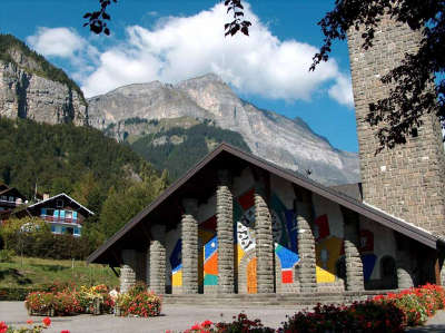 Eglise notre dame de toute grace les routes touristiques de haute savoie guide du tourisme de rhone alpes