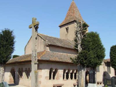 Epfig chapelle sainte marguerite route touristique du bas rhin guide du tourisme d alsace