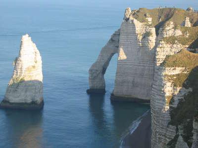 Etretat route touristique en normandie