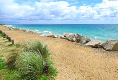 Fouesnant plage de cleut rouz routes touristiques dans le finistere guide du tourisme en bretagne