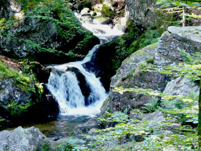 Gerardmer les cascades du tendon routes touristiques des vosges guide du tourisme de lorraine