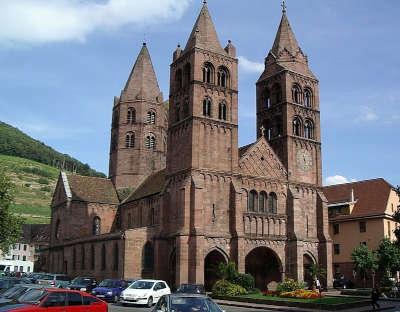 Guebwiller eglise saint leger route touristique du haut rhin guide du tourisme d alsace