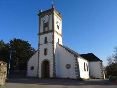 Ile aux moines eglise saint michel routes touristiques dans le morbihan guide du tourisme en bretagne