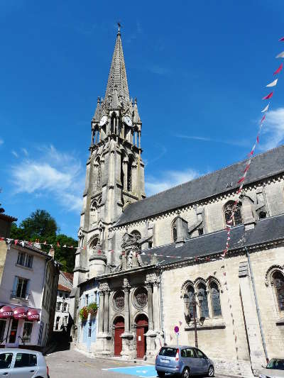 Joinville petite cite de caractere eglise notre dame routes touristiques dans la haute marne guide du tourisme grand est