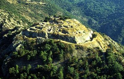 La garde freinet cite de caractere vue du fort freinet routes touristiques du var guide touristique de la provence alpes cote d azur