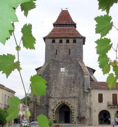 Labastide d armagnac l eglise fortifiee route touristique des landes guide touristique de l aquitaine