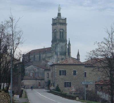 Lablachere basilique notre dame de bon secours routes touristiques de l ardeche guide du tourisme rhone alpes