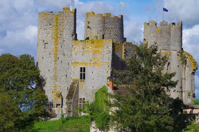 Le chateau de bourbon l archambault route historique des chateaux d auvergne guide du tourisme de l allier