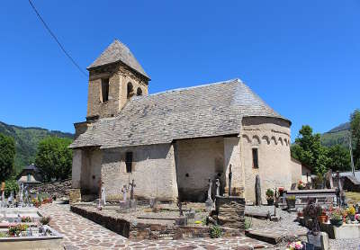 Loudenvielle eglise saint felix d armenteule routes touristiques des hautes pyrenees guide du tourisme de midi pyrenees