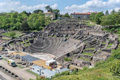 Lyon theatre antique route touristique du rhone guide du tourisme de rhone alpes