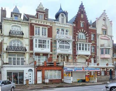 Malo les bains villas du front de mer routes touristiques du nord guide touristique nord pas de calais