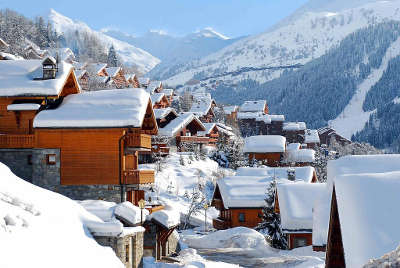 Meribel station village routes touristiques de savoie guide touristique de rhone alpes