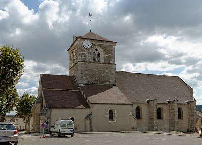 Messigny et vantoux eglise saint vallier routes touristiques de la cote d or guide touristique de bourgogne
