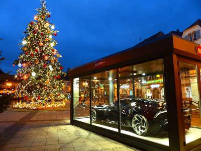 Molsheim place de hotel de ville routes touristiques du bas rhin guide touristique alsace