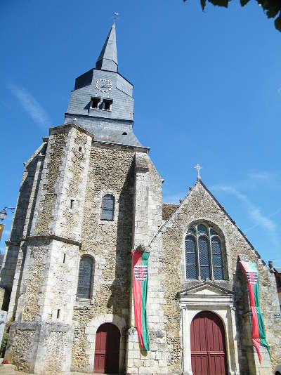 Montmirail petite cite de caractere l eglise notre dame de l assomption routes touristiques de la sarthe guide du tourisme pays de la loire