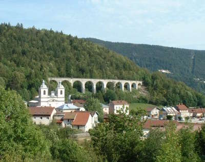 Morbier le viaduc routes touristiques du jura guide du tourisme de franche comte