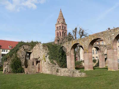 Munster ruines de l abbaye guide du tourisme du haut rhin alsace