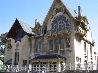 Nancy la villa majorelle emblematique de l ecole de nancy routes touristiques de la meurthe et moselle guide du tourisme de lorraine