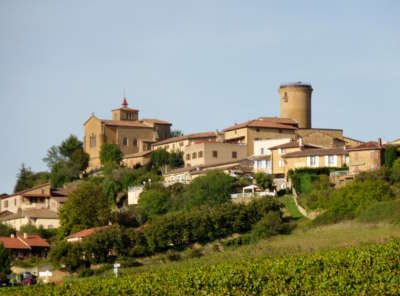 Oingt route des vins du beaujolais rhone