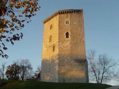 Orthez la tour moncade route touristique des pyrenees atlantiques guide touristique de l aquitaine