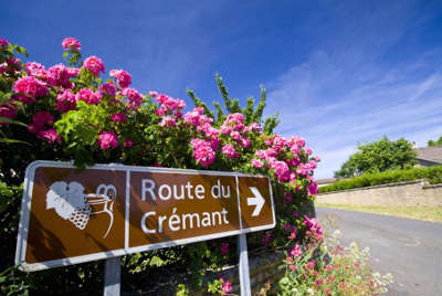 Panneaux sur la route cremant de bourgogne cote d or guide du tourisme en bourgogne