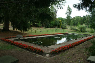 Parc du chateau de chavaniac jardins remarquables routes touristiques de haute loire guide touristique auvergne