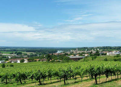Paysage de l entre deux mers sur la route des bastides de la routes des vins de bordeaux guide du tourisme en gironde aquitaine