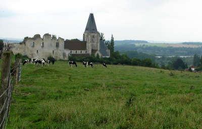 Picquigny chateau et collegiale routes touristique de la somme guide du tourisme de picardie