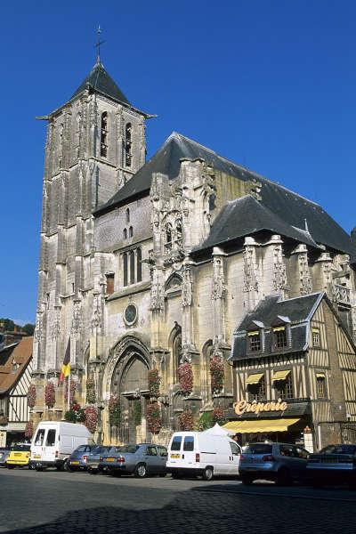 Pont audemer eglise saint ouen routes touristiques de l eure guide touristique de la haute normandie